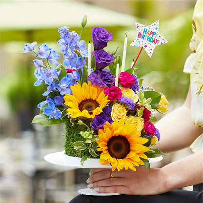 Star of the Day Floral Cake –  Baldwin Park Florist, Baldwin Park CA