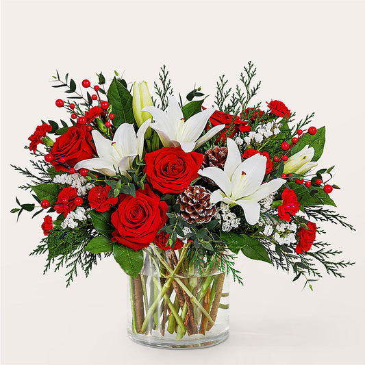 Best in Snow Bouquet –  Baldwin Park Florist, Baldwin Park CA